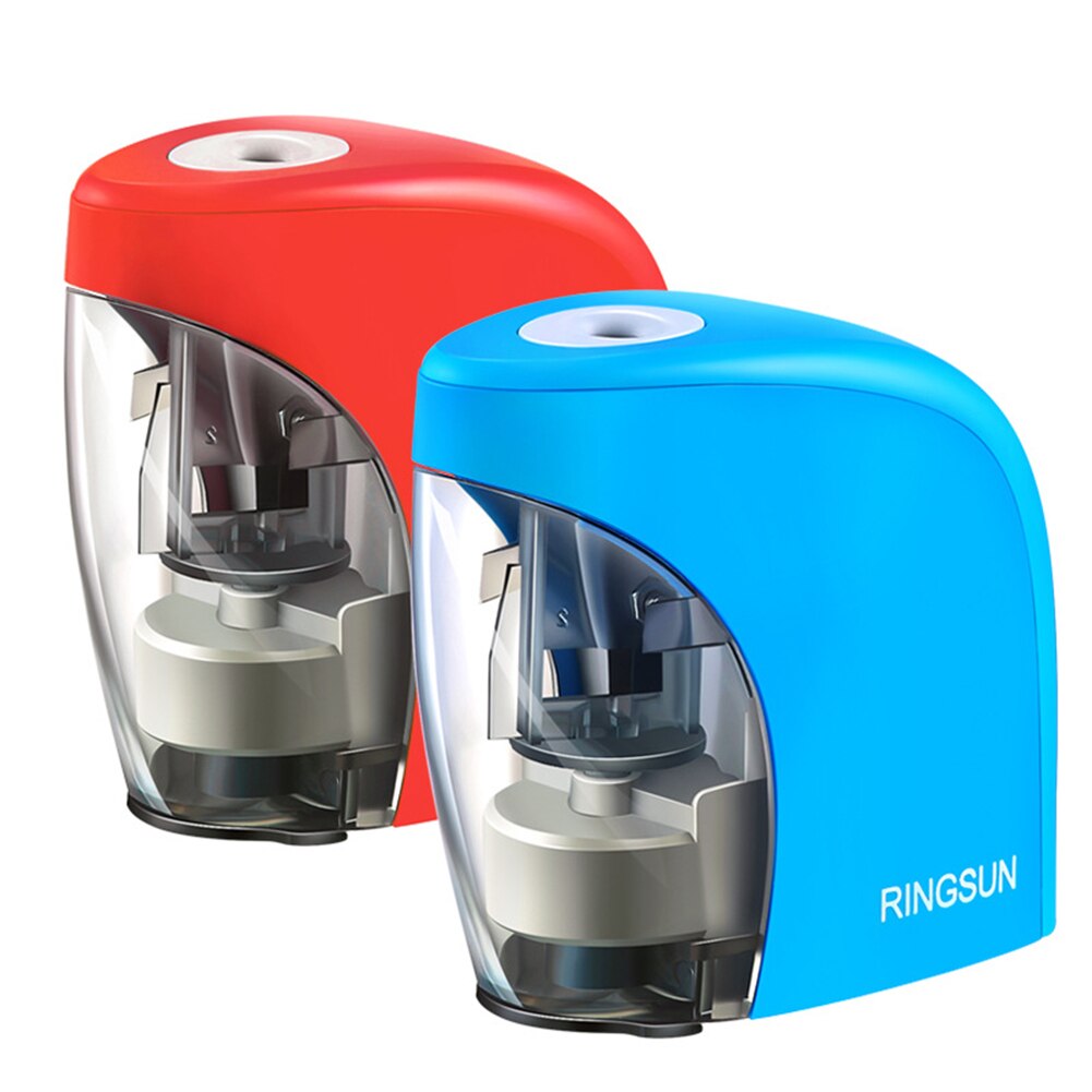 Electric Pencil Sharpener Kids Safety Pencil Sharpener for 8mm Pencils for Classroom Home Office with USB