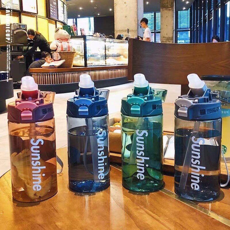 Explosion Sport Water Bottles 430/550ML Protein Shaker Outdoor Travel Portable Leakproof Tritan Plastic Drink BPA Free Camping