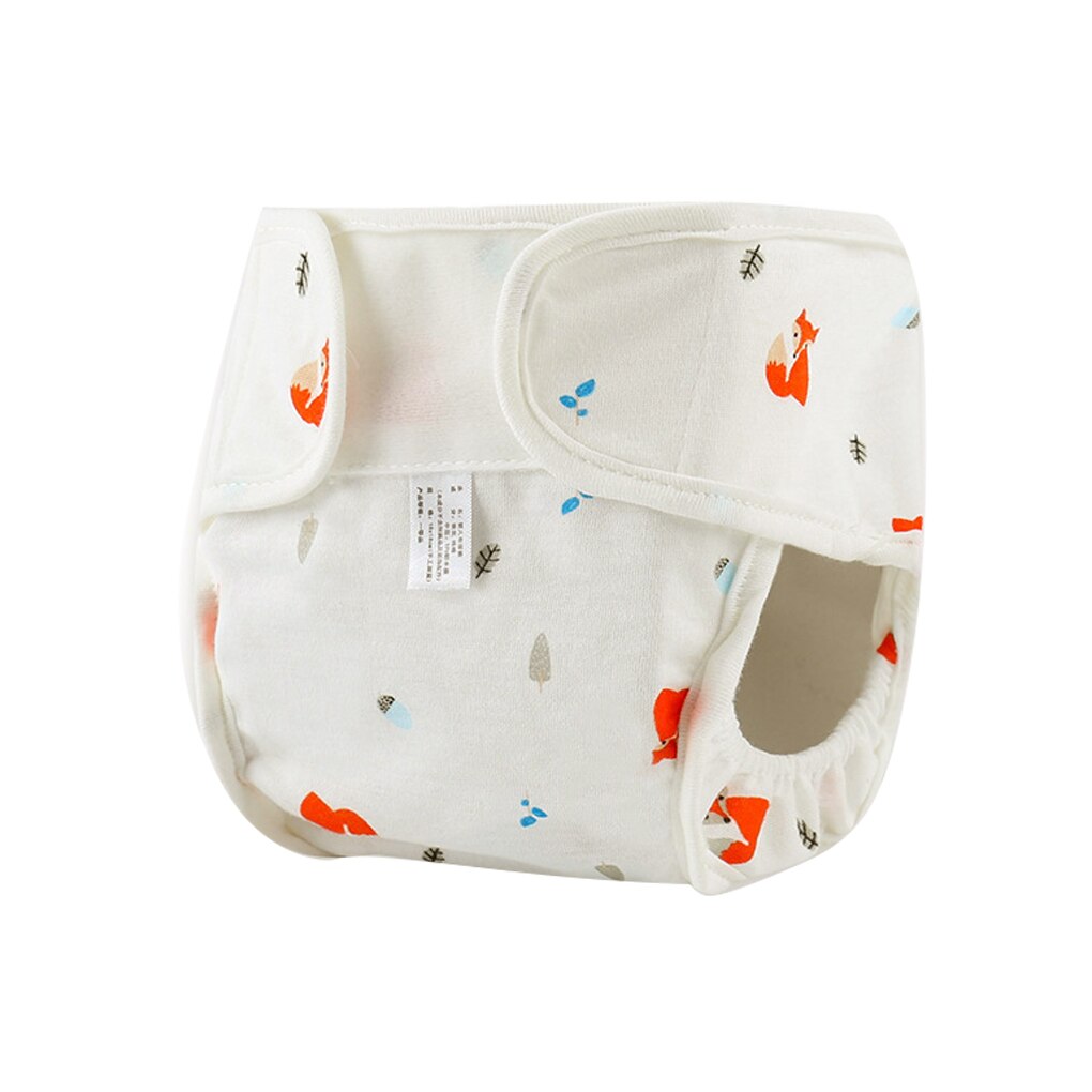 Baby Nappies Diaper Reusable Washable Cloth Diapers Cotton Nappy Cover Waterproof Newborn Baby Traning Panties Diapers Pocket: NO.3 / L