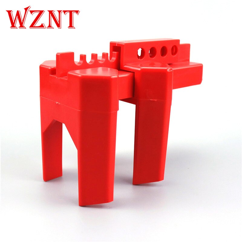 NT-A01 Ball valve lock , gate valve Lock, Safety Cable System Lockouts,Industrial safety locks,1/2" to 2 1/2" ,4 holes