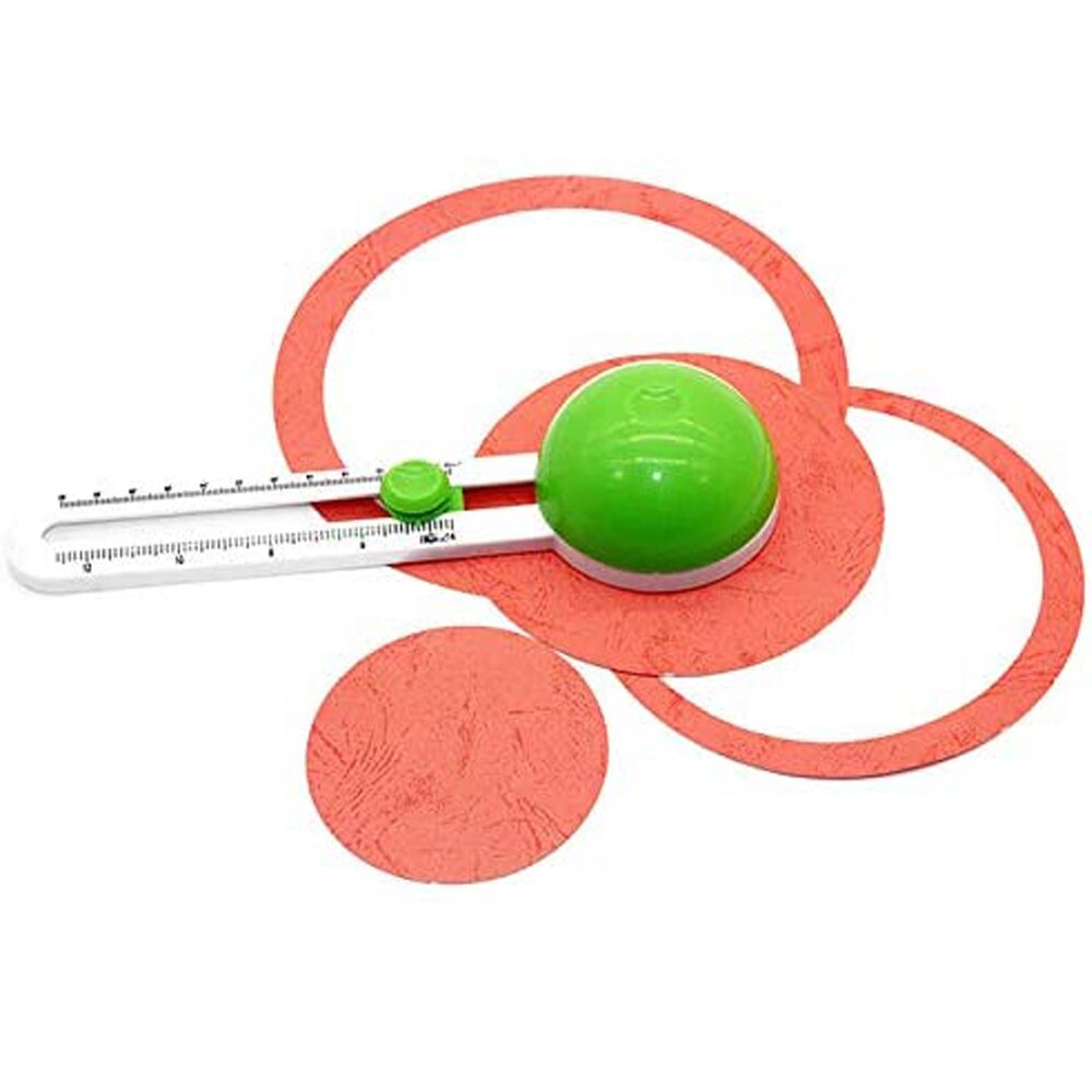 1pc Portable Circular Paper Cutter Scissors for Cut Paste Circle Paper Craft Tool DIY Sewing Supplies Tools