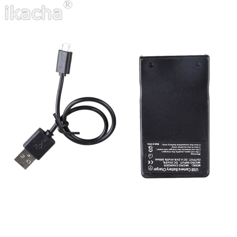 EN-EL12 Usb-poort Digitale Camera Batterij Oplader Voor Nikon Coolpix S8100 S8200 S9050 S8100s S9100 S9200 S9300 S9400 S9500 AW100