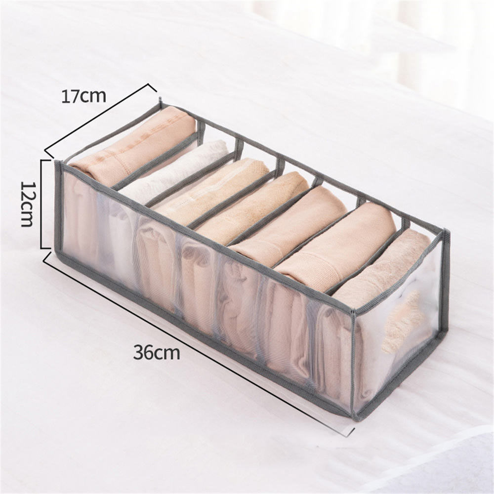 Kleidung Organizer Jeans Hosen Aufbewahrungsbox Kleiderschrank Schublade Organizer für Unterwäsche BH Krawatten T-Shirt Socken Organisationssystem: MULTI