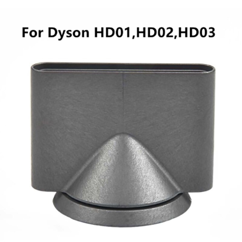 Anti-flying Nozzle Attachment Tool Hair Dryer Flyaway Attachment HD01 Smooth Shiny Finish Coanda Effect HD02 salon accessories: Light Grey
