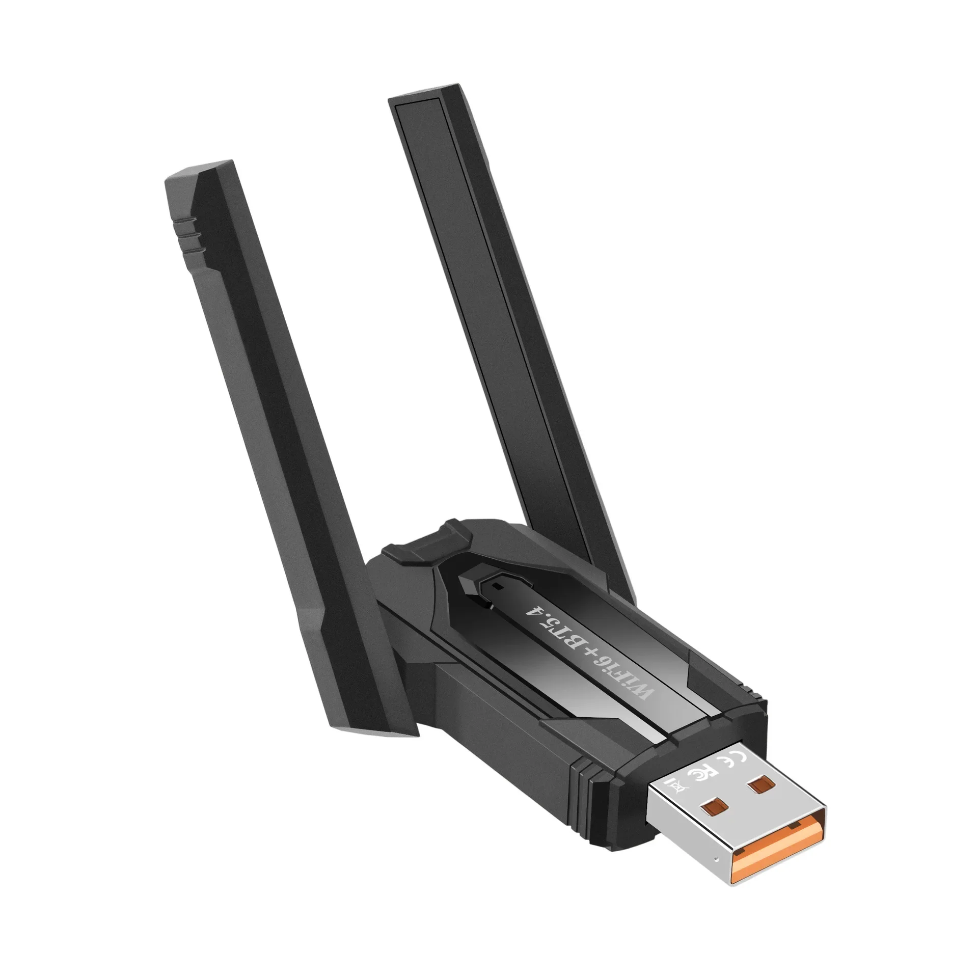 WiFi 6 AX900 Bluetooth 5.4 WiFi USB Adapter Wireless Network Card 2.4G&5GHz Wi-Fi Receive USB For PC/Laptop Win10/11 Driver Free: Gold