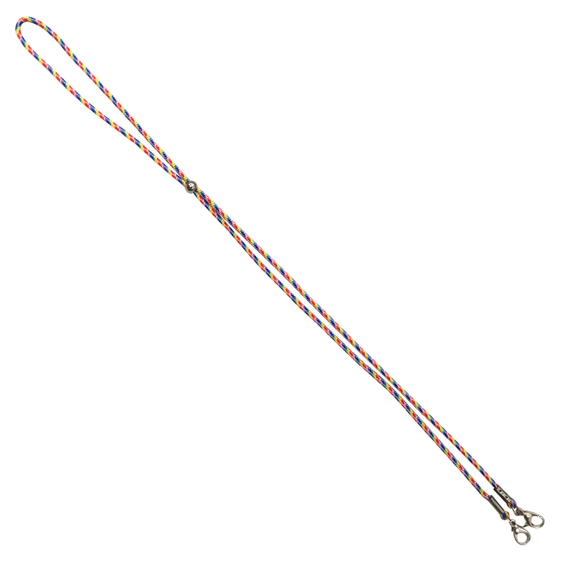 2 uds. Mascarilla cuerda soporte cordón longitud ajustable mascarilla cadena para mujeres cuello cadena accesorios collares Correa soporte para niños seguridad: C4