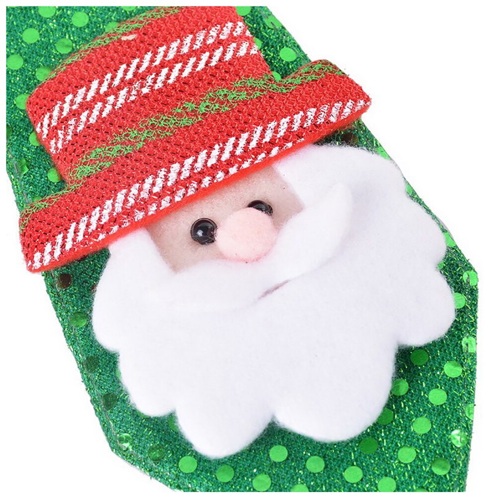 Kerst stropdas kerstman bruiloft feest verstelbare kinder stropdas stropdas kleding