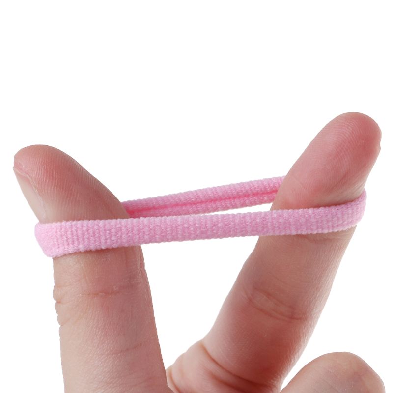 Lot 100 Pcs Kids Elastic Hair Bands Girls Children Rope Accessories Ponytail Holder Scrunchy Headbands Rubber Band Gum