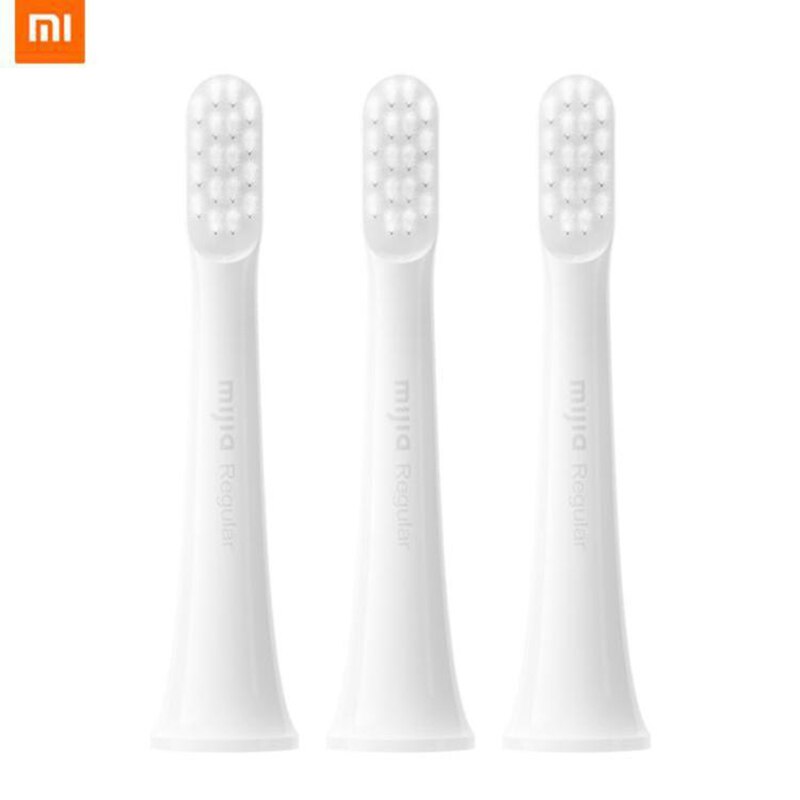 XIAOMI MIJIA Sonic Electric Toothbrush T100 IPX7 Waterproof Rechargeable Toothbrush Adult Ultrasonic Automatic Tooth Brush: 3 brushes