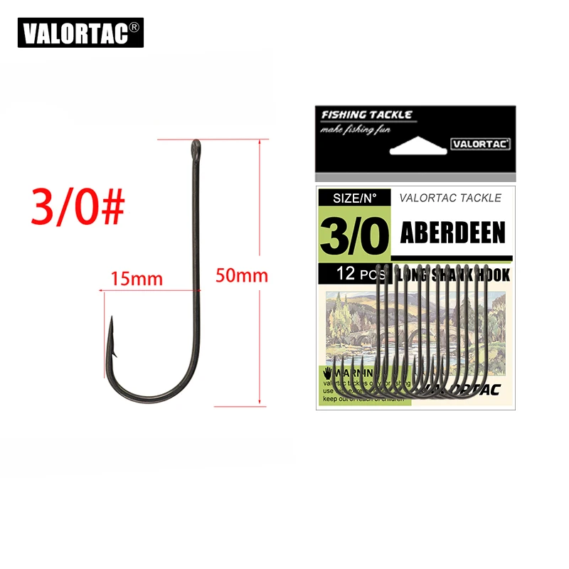 Anzuelo de pesca Aberdeen para pesca con cebo vivo, lombriz, sangre, camarones usados, anzuelos de caña larga para pescar: Blanco