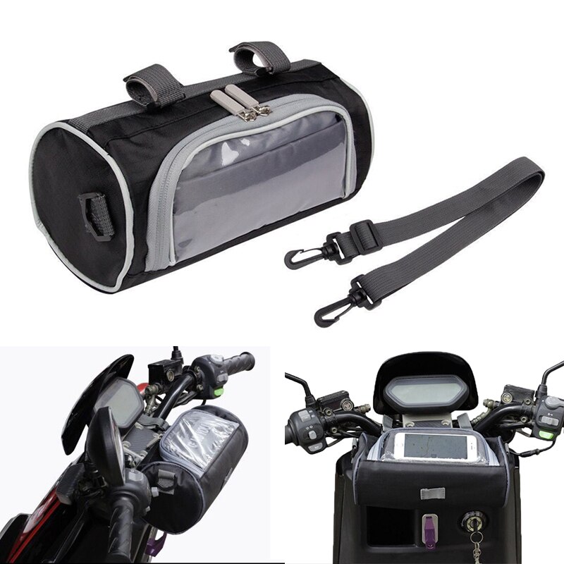 Motorcycle Gloves handlebar levers gloves Scooter Hand Bar Winter Gloves ATV Fur Mitts Motorbike Quad Bike Waterproof leg cover: Storage Bag