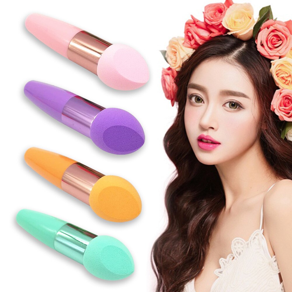 FRESHME Women Cosmetic Concealer Makeup Powder Puff Maquillage Profesional 1pcs Makeup Foundation Beauty Pen Sponge Puff