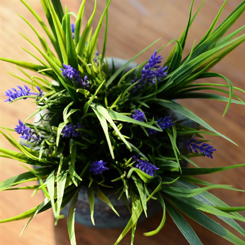 1/2/3/5PCS Artificial Wheat Grass Plant Realistic Plastic Greenery Grass Artificial Plant Wedding Home Decoration Table Decors