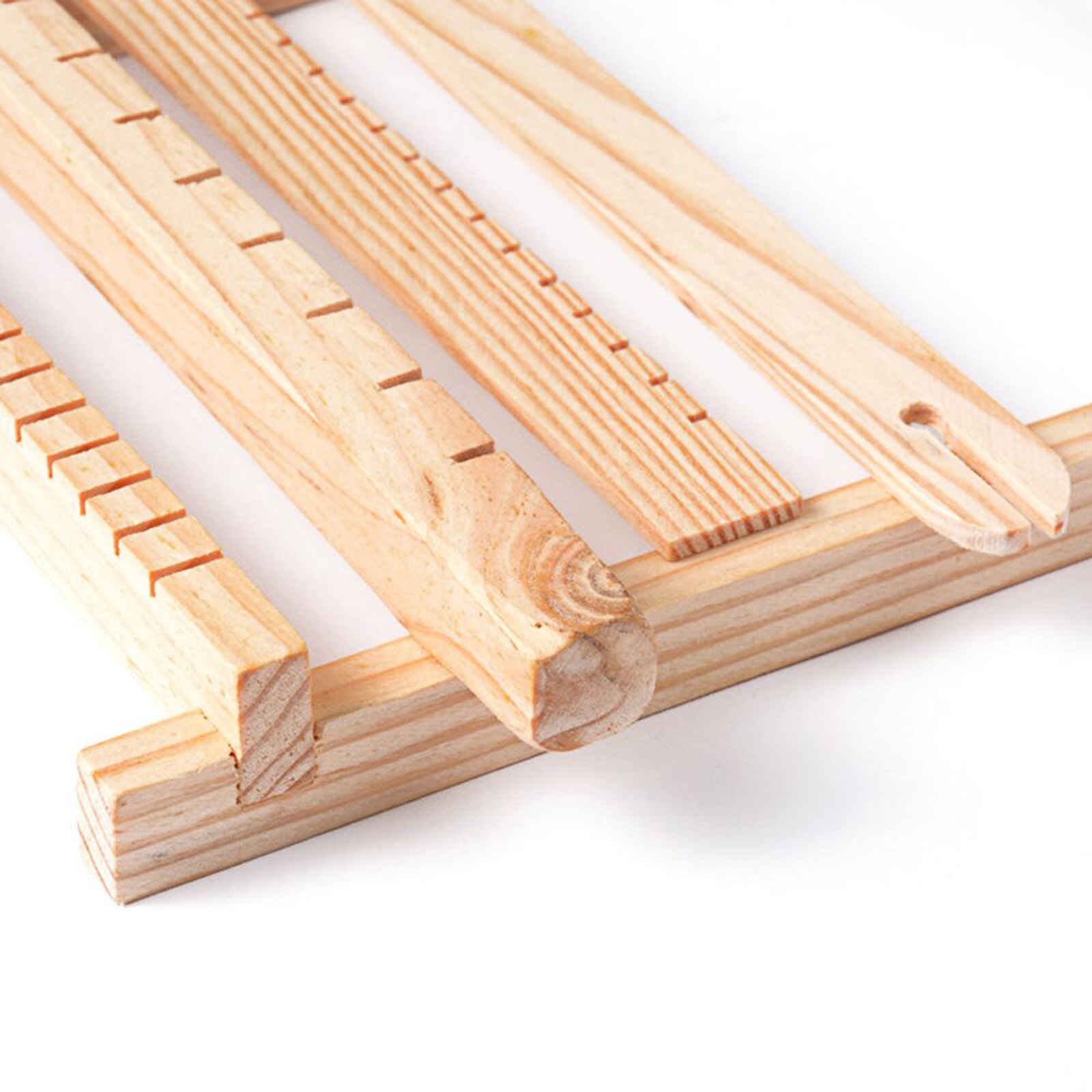 Houten Weefgetouw Frame Set Diy Tapijt Wandtapijt Handwerk Tool Voor Beginners