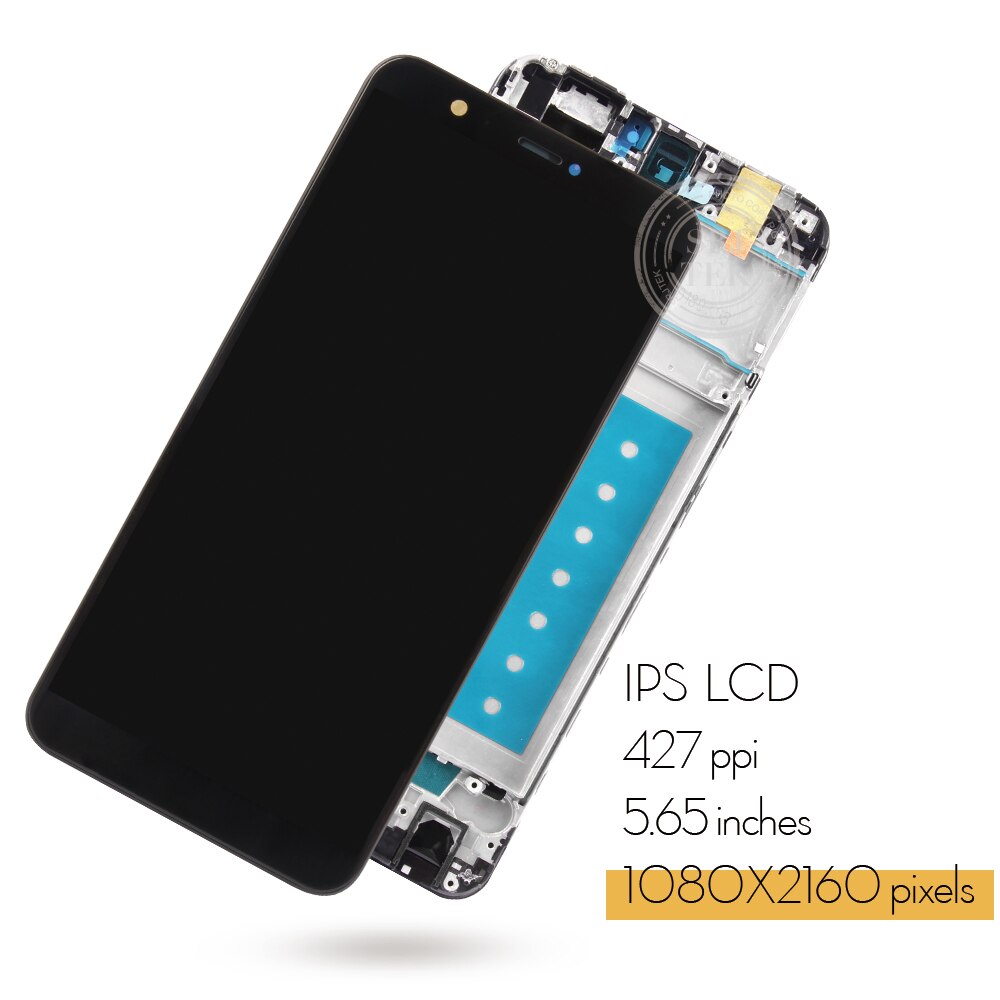 Custodia Portafoglio Con Cover In Pelle E Gel Interno Per HUAWEI P Smart FIG-LX1, FIG-L21 Ed Enjoy 7S, Flip Stand Con Slot Per Carte, Colore Nero - 4