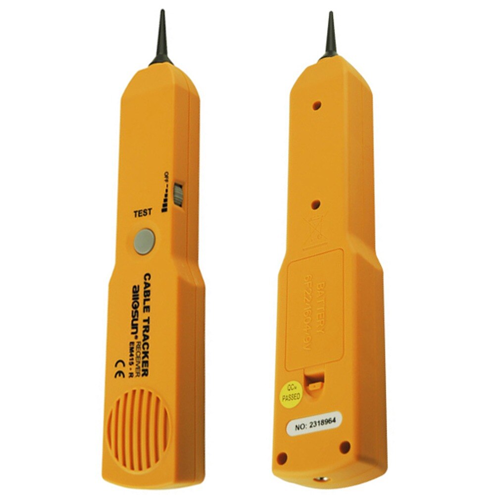 Linea telefonica Cavo inseguitore filo Tracciante tester mittente e ricevitore kit Tono di Continuità Del Telefono di Rete