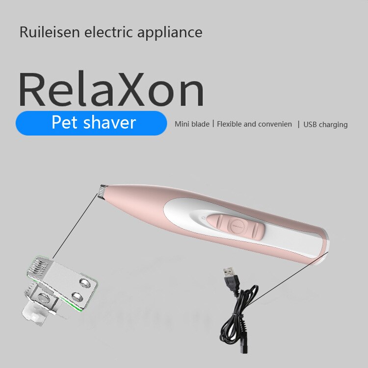 Pet Foot Hair Shaver Dog Shave Feet Hair Clippers Hair Clippers Pet Shaver Battery Models Dog Hair Trimmer