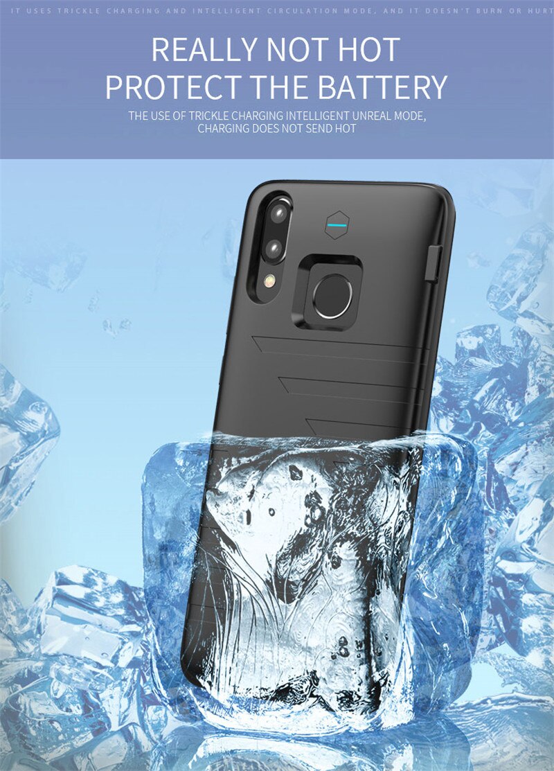Portable Battery Charging Case for Huawei P20 Lite External Power Bank Battery Charger Cases for Huawei P20 Lite Battery Case