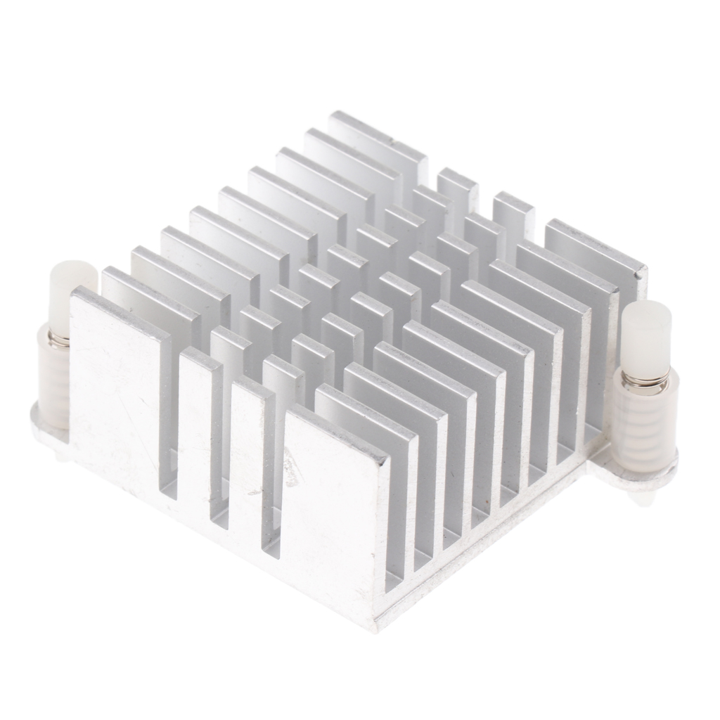 Aluminium Heat Sink North South Bridge Electronic Radiator 40*38*19mm Silver