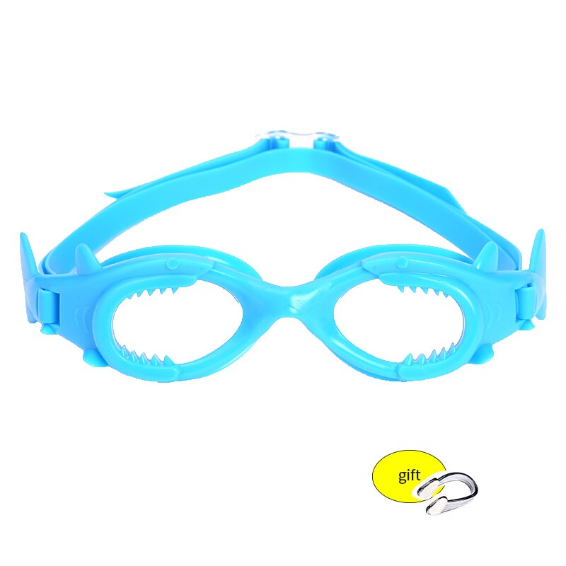 Kinderen Zwembril Anti Fog Waterdicht Kids Clear Zwembril Arena Natacion Swim Eyewear Jongen Meisje Professionele Zwembril: Blauw