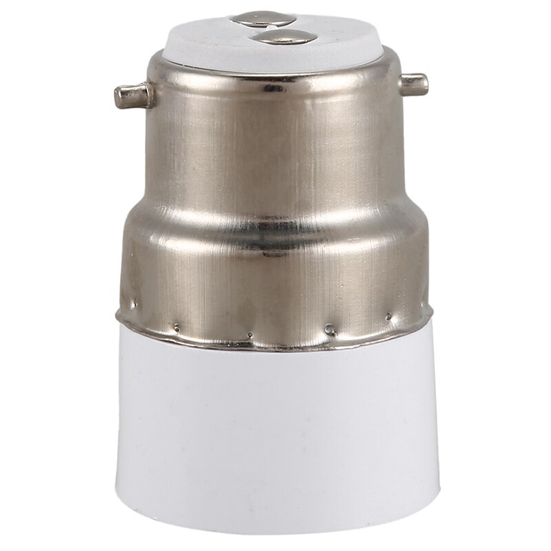 Ac 220v b22 til e14 sokkel lyspære adapterholder 4 stk