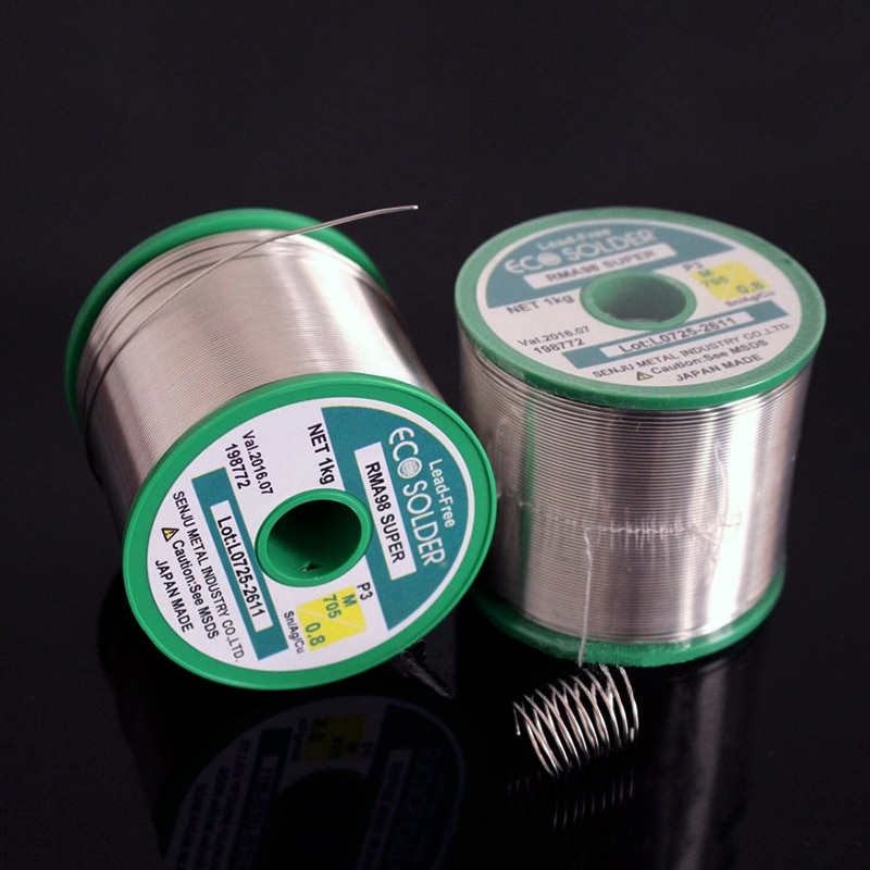 hifi Solder wire 0.8mm Japanese SPARKLE goods containing silver 3% solder wire a lot of 5m
