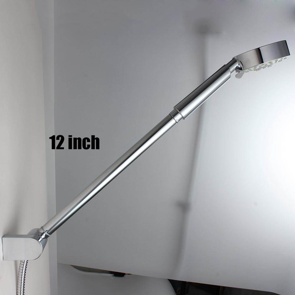 Messing 8 Inch Douche Arm Douchekop Extension arm voor Badkamer Douche Tap, Chrome