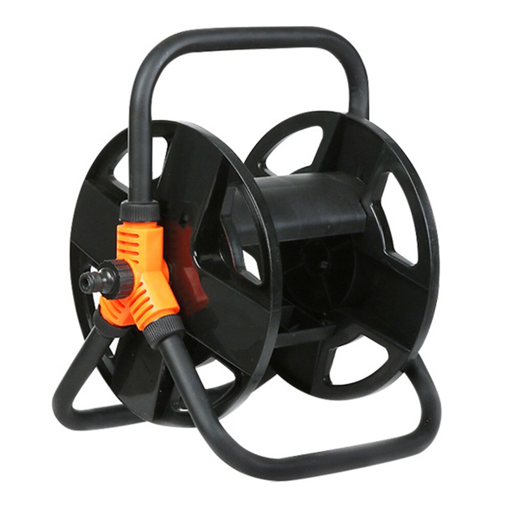 Hageslangetrommel hagerøroppbevaringsvogn pipe ekskluder viklingsverktøystativ vanningsslangetrommel for hageinnredning