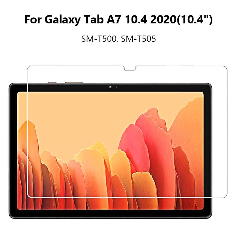 Tempered Glass Screen Protector For Samsung Galaxy Tab S7 Plus S6 Lite S5e A7 A8 A 8 Tablet Glass: Tab A7 2020