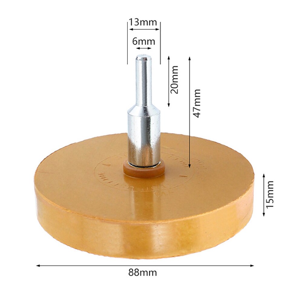 Rubber Eraser Wheel Heavy Duty Decal Removal Eraser Wheel Adhesive Remover Vinyl Decal Graphics Removal Tool