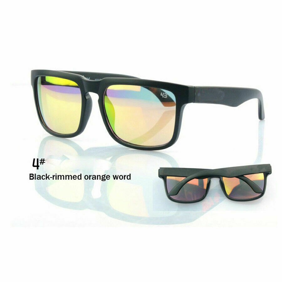 Ken Block Driving Sunglasses Men Goggle Drive Reflective Coating Square Classic Cycling Sports Retro Sunglasses UV400 Eyewear