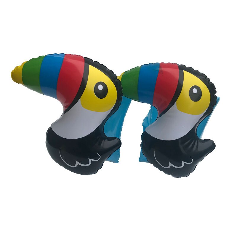 Zwemhulpmiddelen voor kinderen, ringetjes, flamingo, krab, mouw, dier, schattig, lief, armring, zwembadaccessoires, leermiddelen voor volwassenen: Lichtgeel