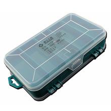 Top PENGGONG 13 Grids Tool Box Double-Side ToolBox Organizer Storage Box Multifunction Tool Case For Small Components