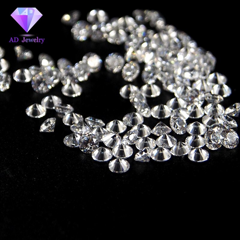 AAAAA di Qualità Resistente Al Calore Casting Bianco Cubic Zirconia Pietra