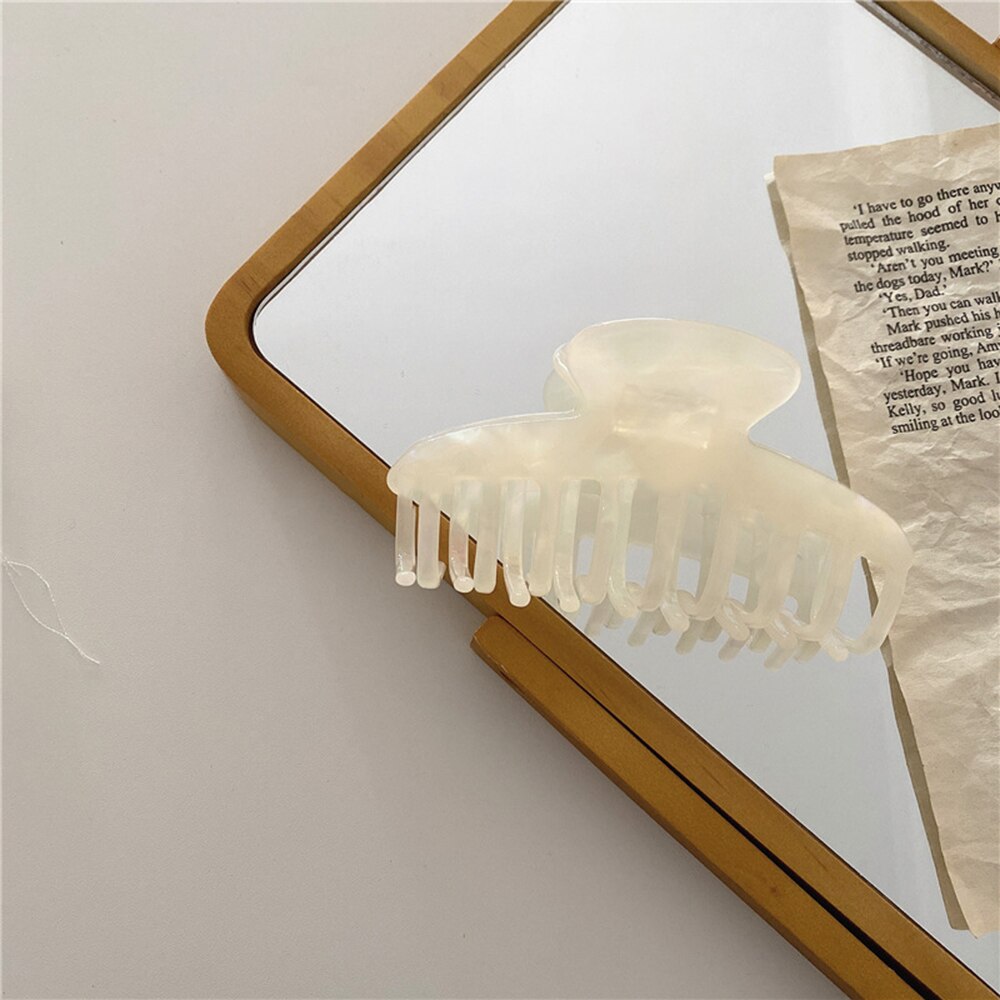 Kvinde akryl hår kløer hår tilbehør spidse hårspænder hårnåle damer hårgreb hovedbeklædning piger ornamenter krabbe: 6