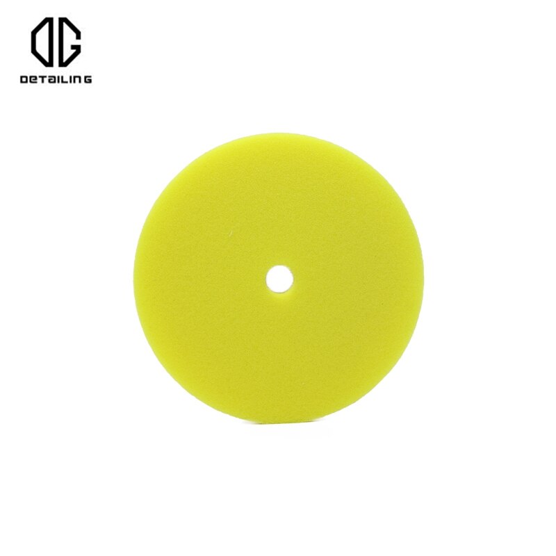DETAILING 5/6inch Yellow Medium Cutting Pad Car Polish Buffing Pad Abrasive Disc Sponge Foam Pad