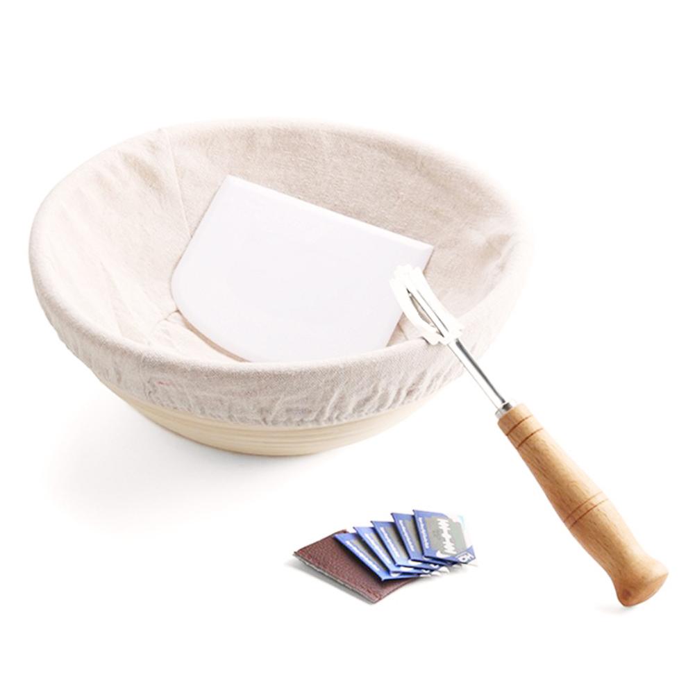 Rattan Bread Proofing Basket Natural Oval Rattan Wicker Dough Fermentation Sourdough Banneton Bread Basket