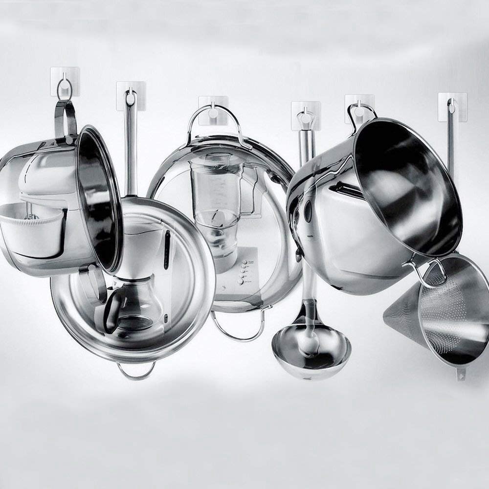 ! Pack 5 crochets auto-adhésif crochet, sac 5 304 acier inoxydable chapeau serviette robes cintre cintre salle de bains cuisine salle de bain cl