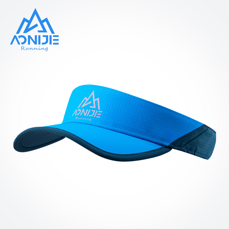 AONIJIE-visera deportiva E4080S ligera, ajustable, con correa, Anti UV, para playa, Golf, pesca y Maratón