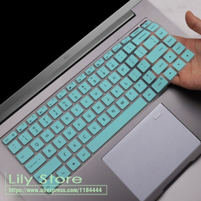 Dla Xiaomi RedmiBook 16 Laptop AMD Ryzen 4700U/4500U Redmi Book 16.1 Cal 2020 Laptop silikonowa klawiatura pokrywa Protector: whiteblue