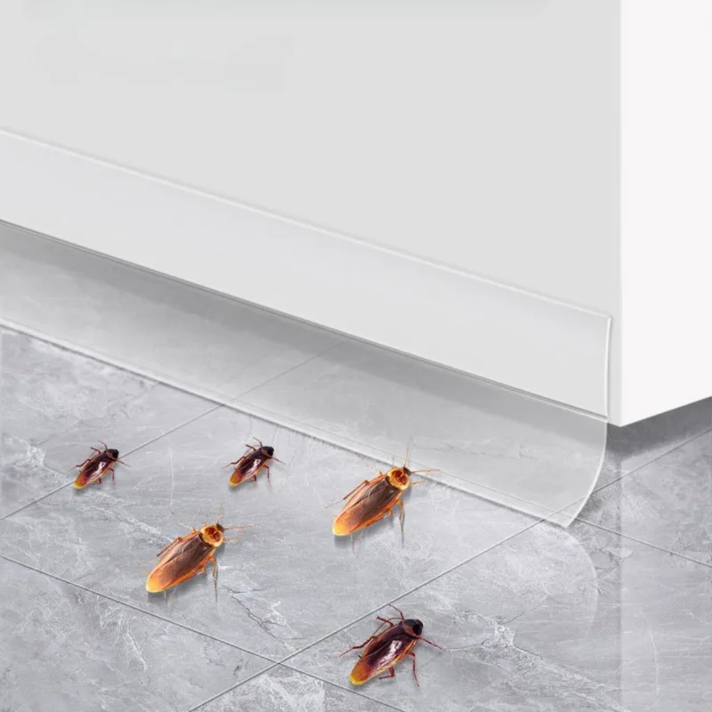 1M/5M Deur Bodem Afdichting Strip Weer Raam Rubberen Afdichting Tochtstrip Winddicht Stof Zelfklevende Deur voorruit Afdichtingstape