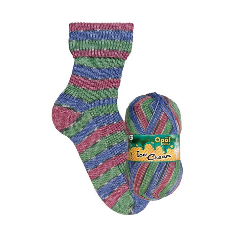 Opal Ice cream Sock Yarn 75% wool, 25% polyamide/ Nylon socks knitting yarn: 9697