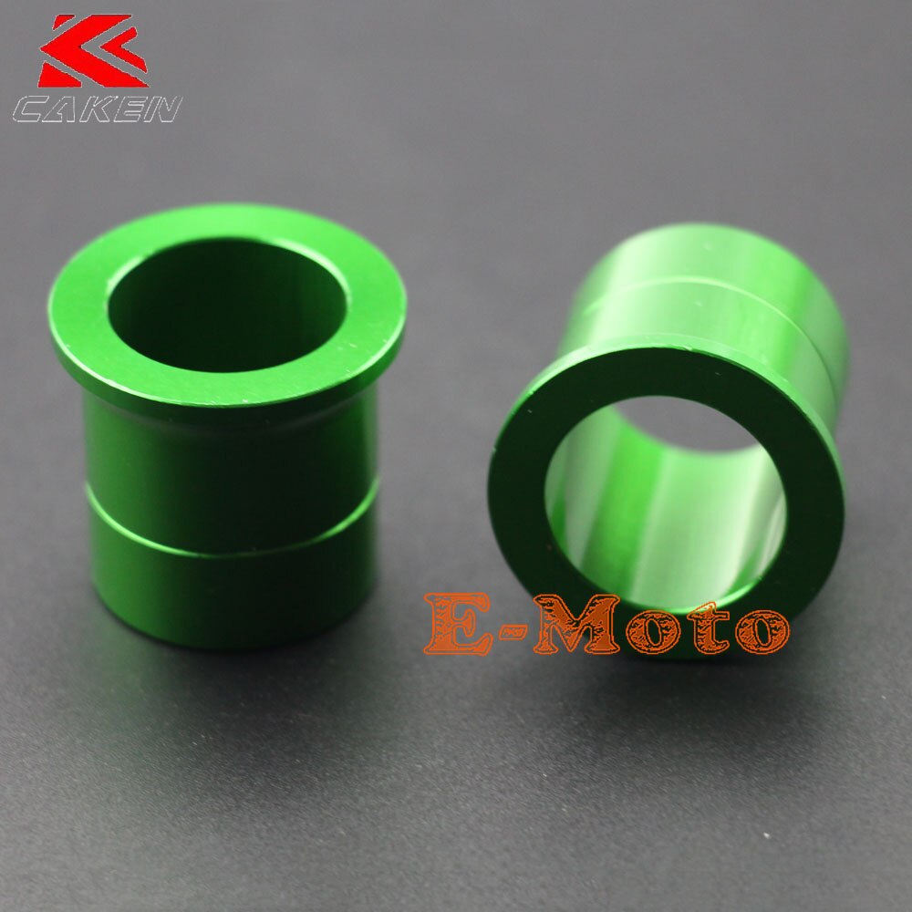 CNC Billet Aluminum Front & Rear Wheel Hub Spacer Kit For KX125 KX250 KX250F KX450F Dirt Bike Motorcycle Motocross