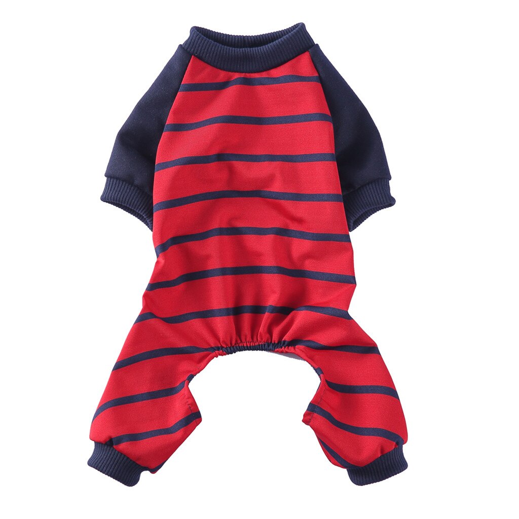 Classic Stripe Dog Shirt Cheap Dog Clothes For Small Dogs Summer Chihuahua Tshirt Cute Puppy Vest Terrier Pet Clothes#Y30