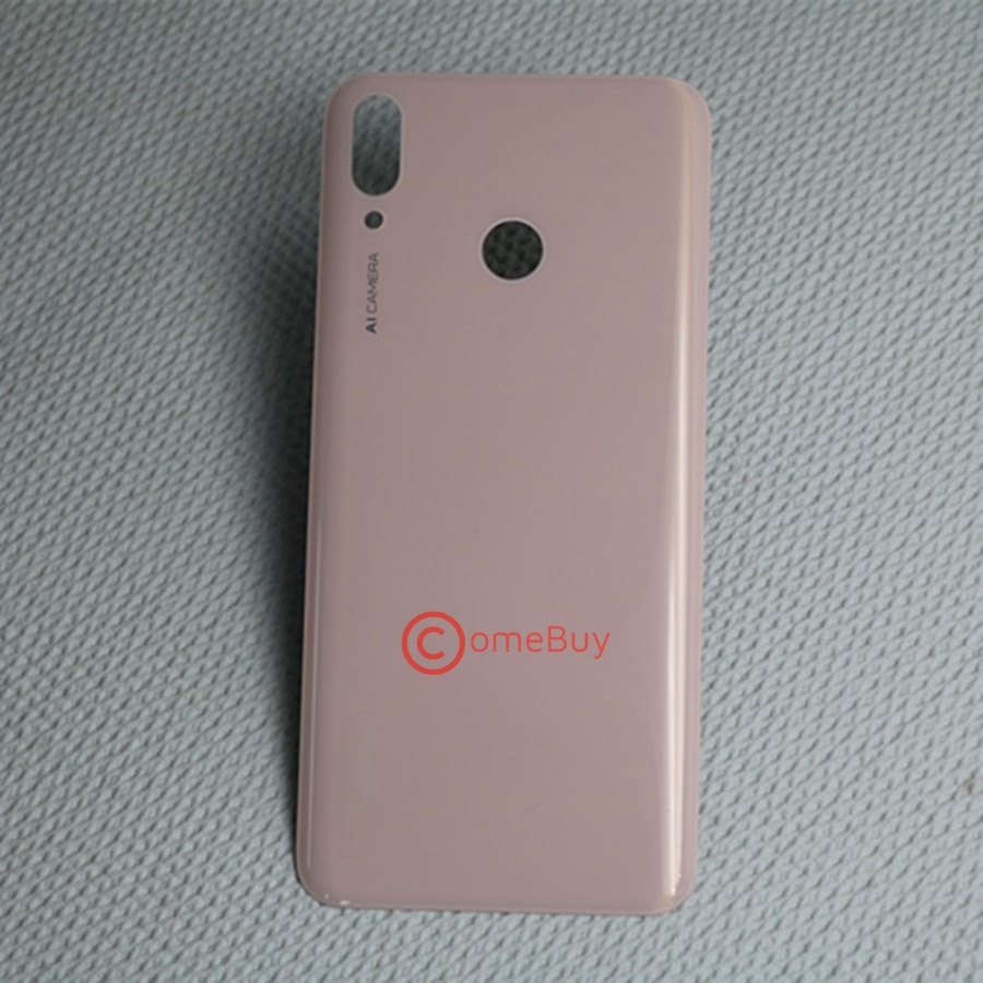 Boîtier de batterie de remplacement, coque arrière, pour Huawei Y9 JKM LX1 LX2 LX3: Rose