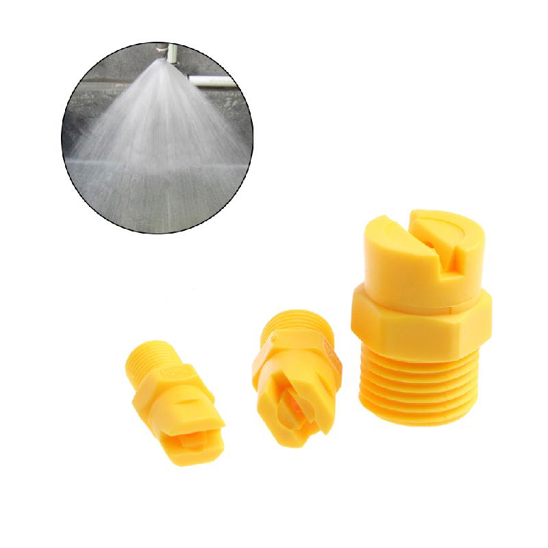 Plastic Vee Jet Flat Fan Spray Nozzle 1/8"1/4" 1/2" Industrial Cleaning Washing &K125&