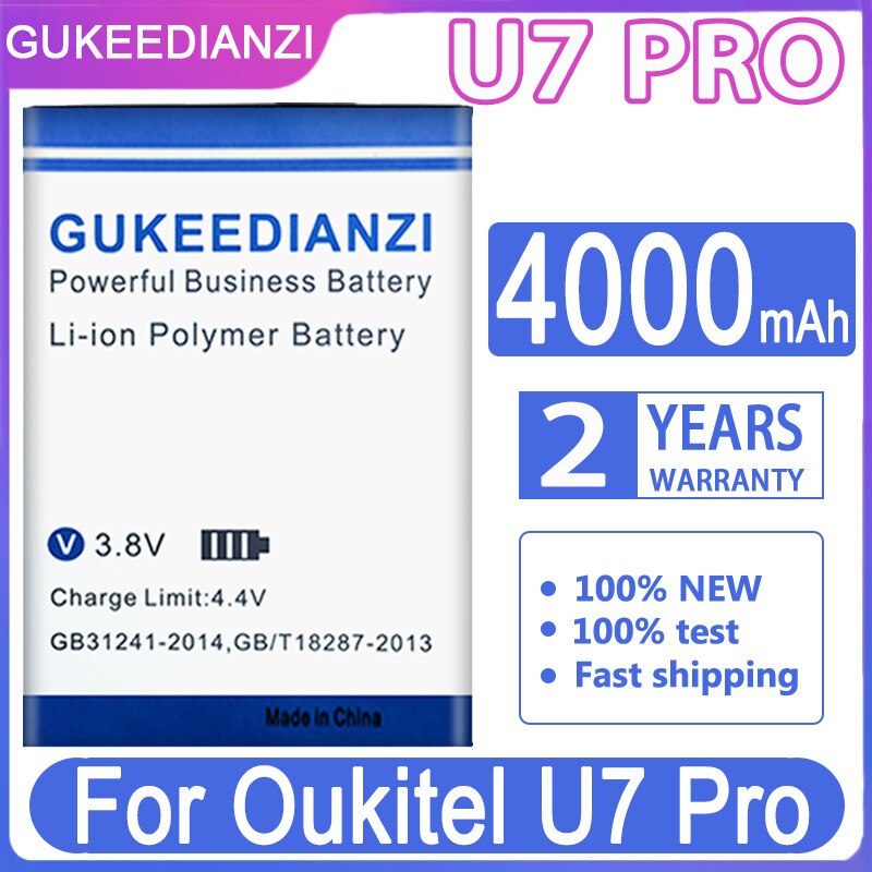 Battery for Oukitel U10 U11 U15 U16 U18 U20 U22 U23 U7 U2 MAX plus Pro U11Plus U15Plus U16Max U20Plus U7MAX U7plus U7Pro + tools: U7 PRO