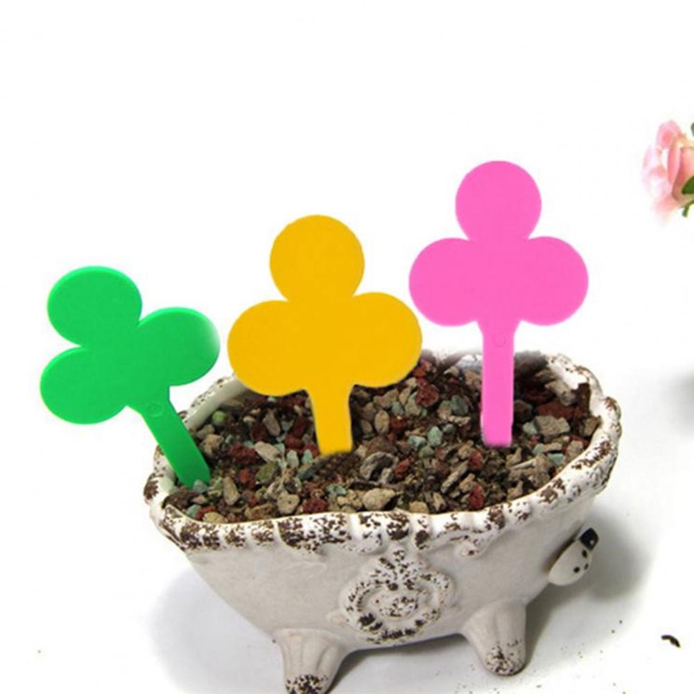 100Pcs Durable Plant Labels Not Brittle Weather Resistant PP Funny Indoor Plants Labels for Nursery Decoration