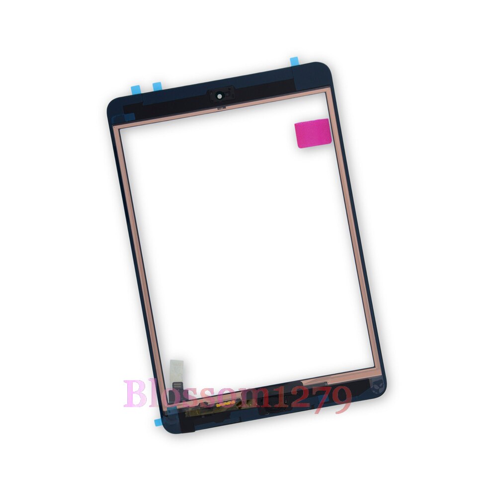 1Pcs Digitizer Touch Screen Voor Apple Ipad Mini 1 1st Gen A1432 A1454 A1455 Voor Glas Lens + Knop + Ic + Adhesive + Gereedschap