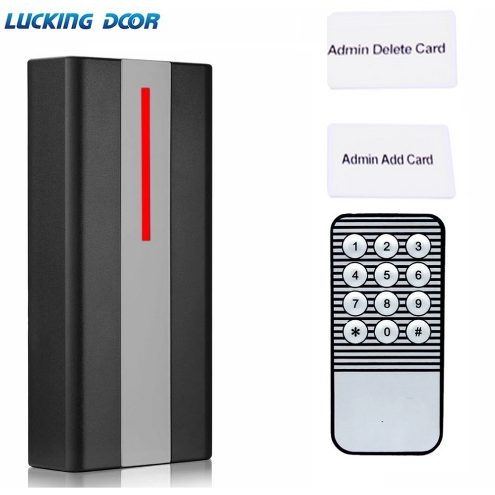 125khz RFID Access Control Reader 2000 user Proximity RFID Card Reader Access Control System Waterproof IP67 Reader